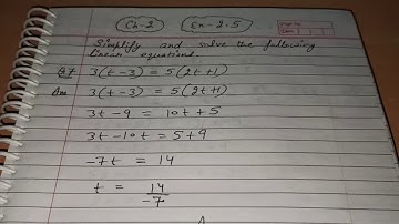Q 7, Ex 2.5 -  linear equations in one variable - Chapter 2  - maths class 8th - NCERT