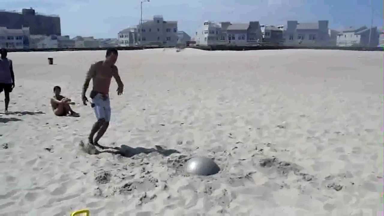Fitball Beach Trampoline Time YouTube
