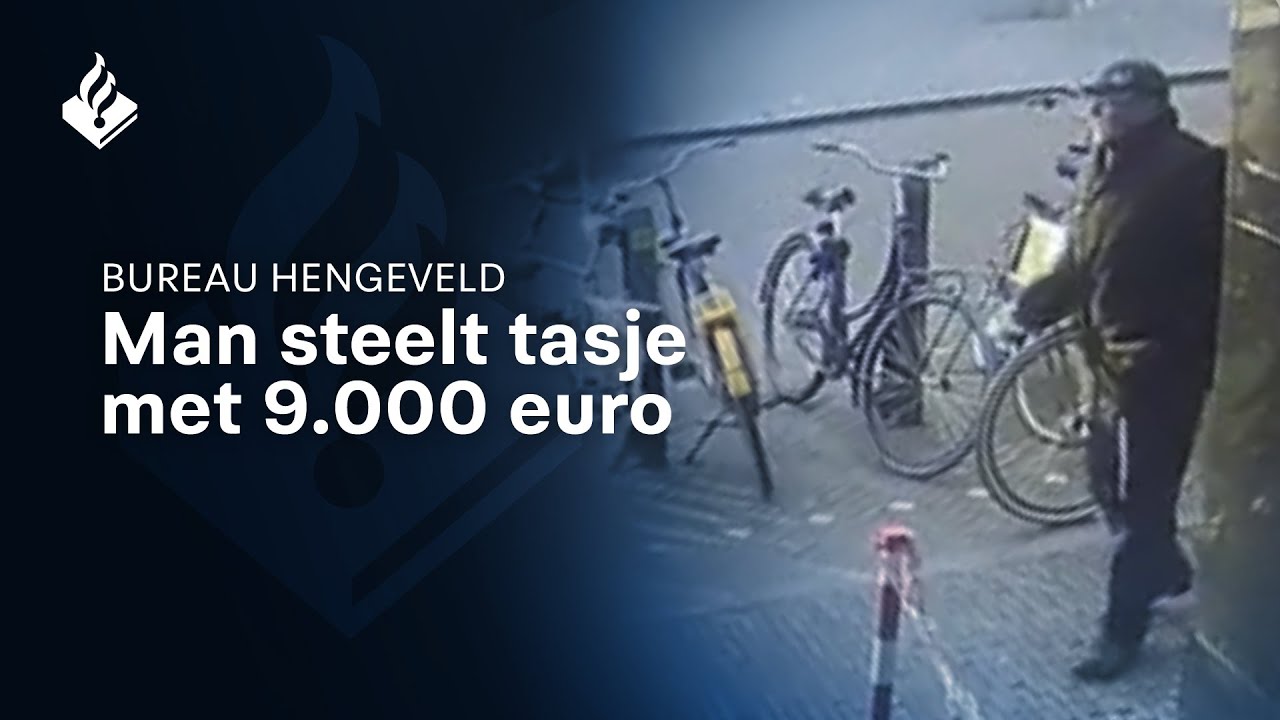 Utrecht: man steelt tasje met 9.000 euro