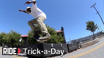 How-To Skateboarding: Backside Nosegrind 180 With Jabari Pendleton
