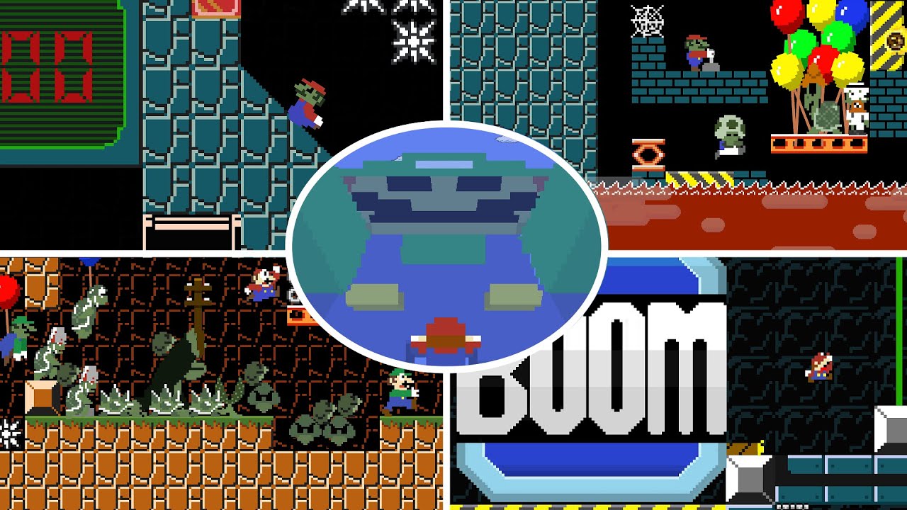 Zombie Mario's  Maze Escapes (ALL EPISODES)