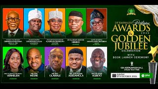 DE EMERALD PRESTIGE AWARDS 2025 AND GOLDEN JUBILEE CELEBRATION WITH BOOK LAUNCH CEREMONY