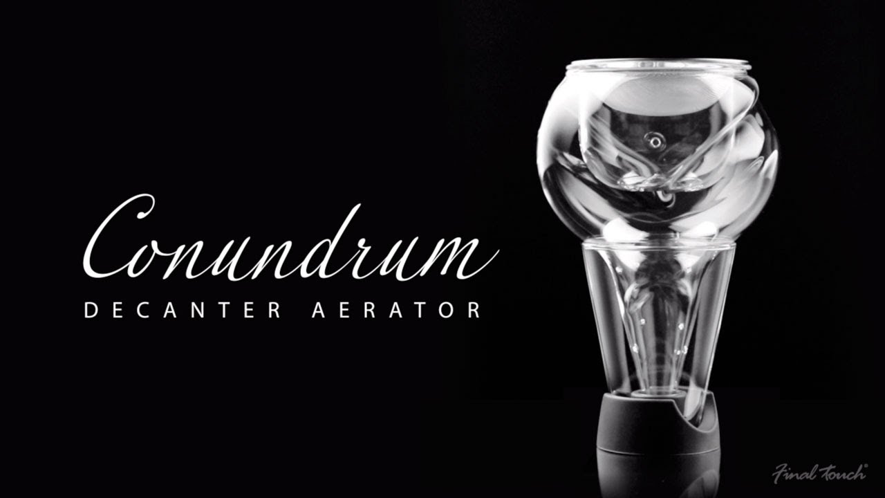FinalTouch® Conundrum Decanter Aerator WDA590