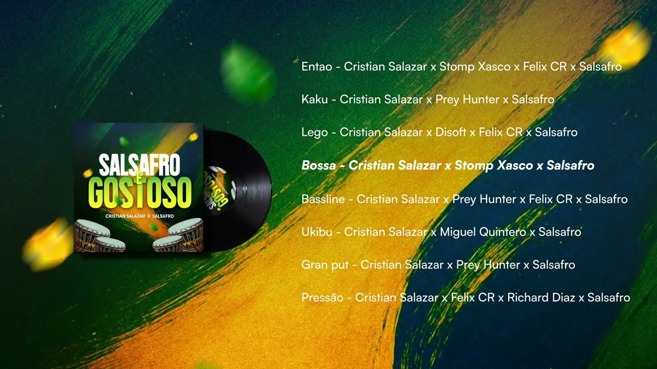 Bossa · Cristian Salazar · Salsafro · Stomp Xasco adlı videoyu YouTube'da izle Bossa · Cristian Salazar · Salsafro · Stomp Xasco adlı videoyu YouTube'da izle