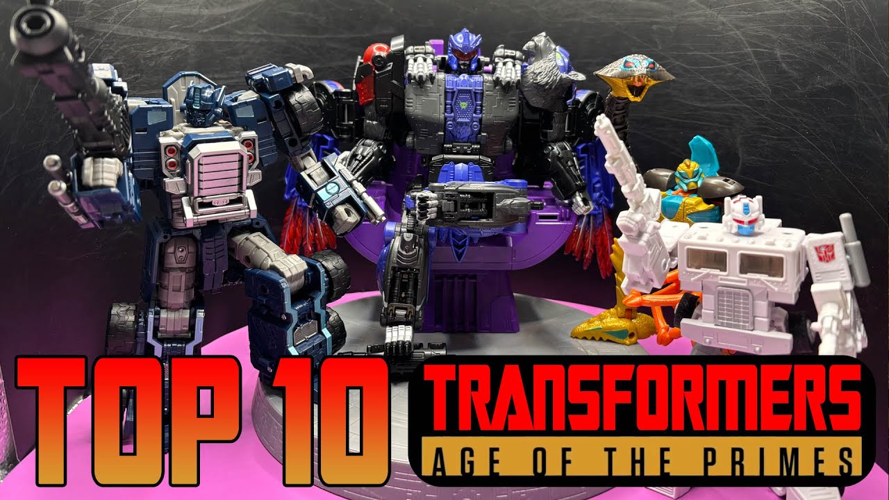 Трансформеры: Эпоха Праймов. Топ-10 фигурок 2025 года.