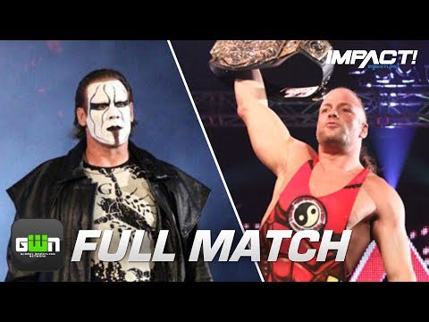 Rob Van Dam vs Sting: FULL MATCH (Slammiversary 2010) | IMPACT Wrestling Full Matches