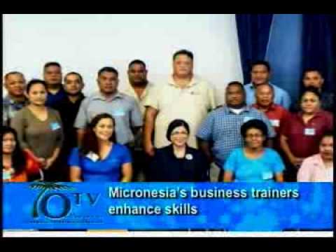 Micronesia's business trainers enhance skills - YouTube
