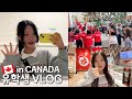 🇨🇦캐나다 유학vlog│🏫9학년의 밤 행사 하는 날! 캐나다 고등학교 다니면 E도 I로 변합니다.. 헬로음이유니