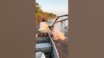 Cá Lớn - Cá Khổng Lồ phía dưới thuyền 😱 #khacthuyvlogg