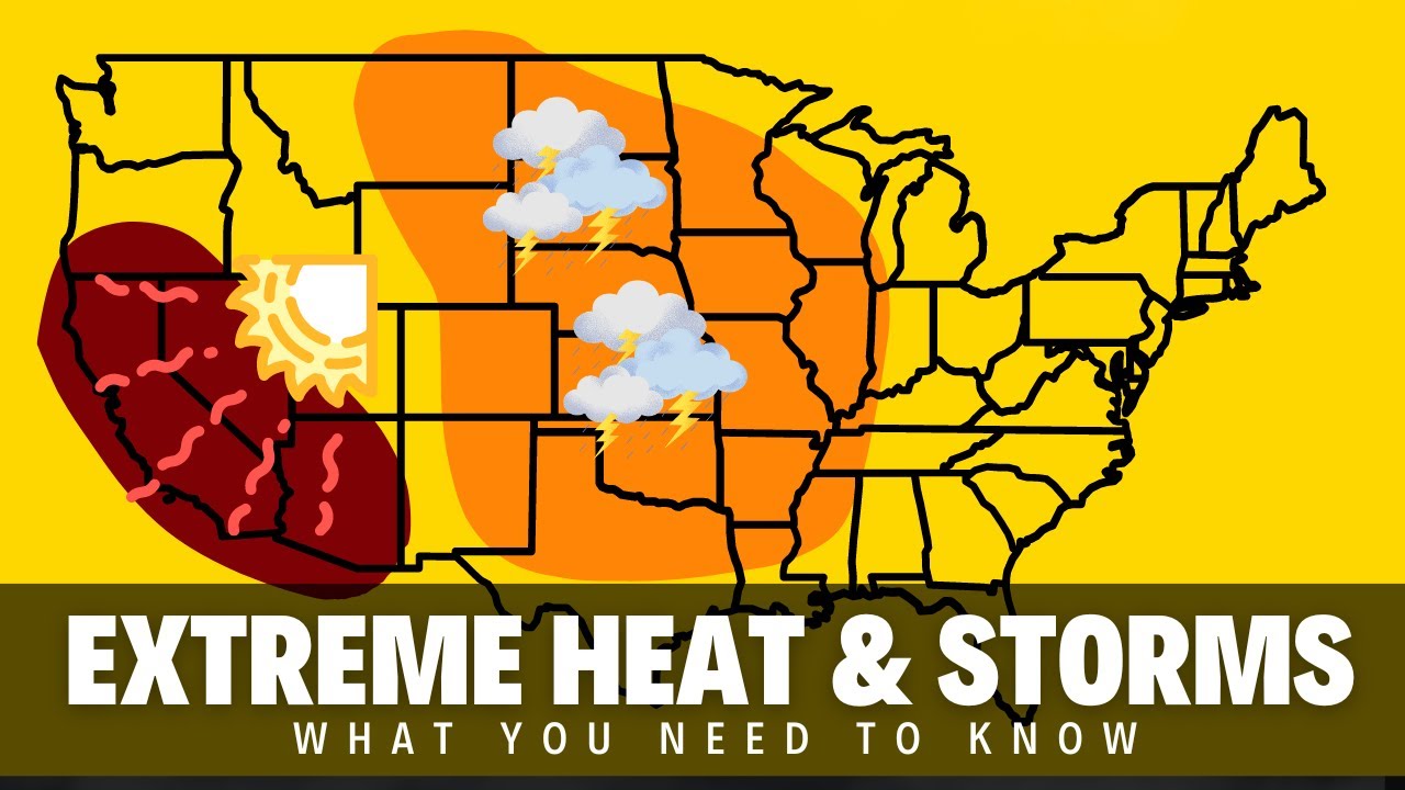 SEVERE WEATHER THREAT INCREASING THIS WEEK - YouTube