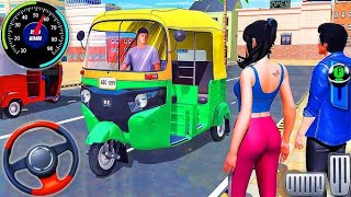 😍Enjoy tuk tuk offroad and modern City Rickshaw Simulator Games 3d best driving game #3dgame #games  screenshot 3