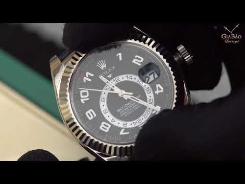Video Cách chỉnh thời gian đồng hồ Rolex Sky-Dweller 326139 - youtube