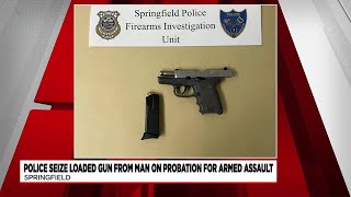 Springfield man on probation arrested on gun charges