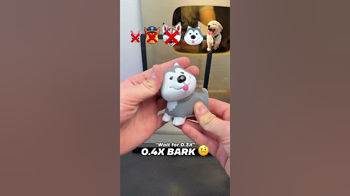 DOG BARK (but it gets slower) 😂😂😂