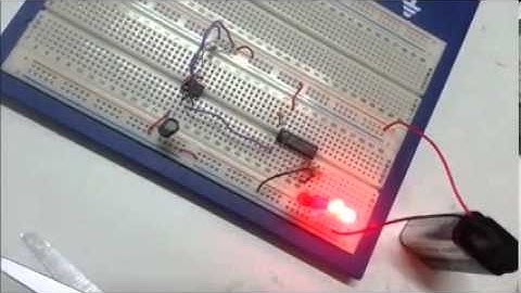 binary counter using ic 555 and ic 4520