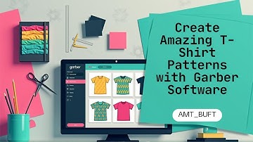 Learn to make T-Shirt Pattern With Garber....(Front Part & Back Part)...01