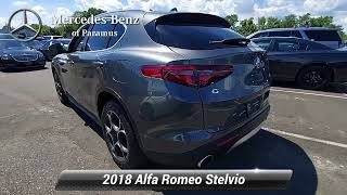 Used 2018 Alfa Romeo Stelvio Ti, Paramus, NJ J7C29382P Alfa Romeo Paramus Nj