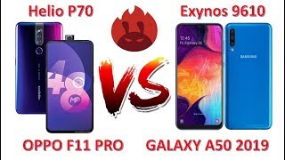 Oppo F11 Pro VS Samsung Galaxy A50 Antutu Benchmark Test