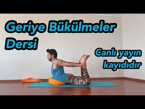 Geriye Bükülmeler Dersi | Canlı yayın kayıdıdır