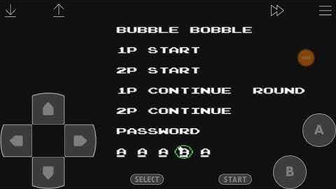 Bubble Bobble (NES) Password