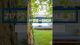 Welcome Home to 21779 Seminole, Southfield