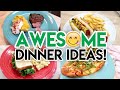 WHAT'S FOR DINNER? 😁 9 FAMILY DINNER IDEAS! 🍽 CHEESY POTATOES 🍗 BBQ CHICKEN 🥗 STROGANOFF MEATBALLS