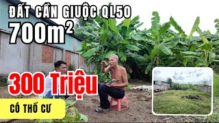 Can Giuoc Land near National Highway 50, 700m2 with residential zoning - Price dropped by 300 mil...