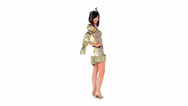 Naughty On The Nile Cleopatra Costume - 360 View