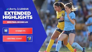 Sydney FC v Central Coast - Extended Highlights | Liberty A-League 2023-24 | Semi Final 2nd Leg