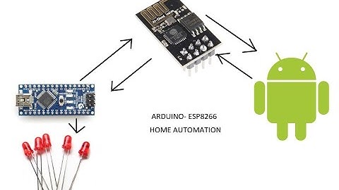 Toggle LEDs from anywhere in the world using arduino and esp8266-01 with an app using AT commands!!!