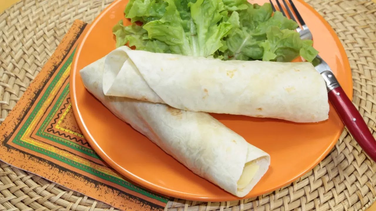 Recette Wrap Chevre Lardon