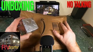 ASMR - Unboxing Amazon Package (No Talking) | Binaural | Crinkly Package | Thermostat | Tapping