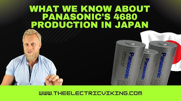 Wat we weten over de productie van de Panasonic 4680 in Japan