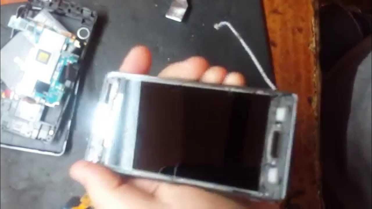 Разборка и замена модуля LG G2 D802 - YouTube