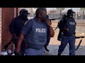 South African Police Use Rubber Bullets Amid Unrest