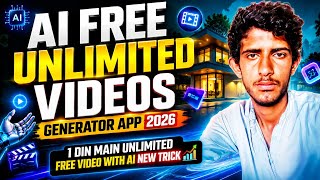 FREE AI Video Generator App 2026🔥 Create Unlimited AI Videos#AIVideoGenerator #AITools#YouTubeTips screenshot 5