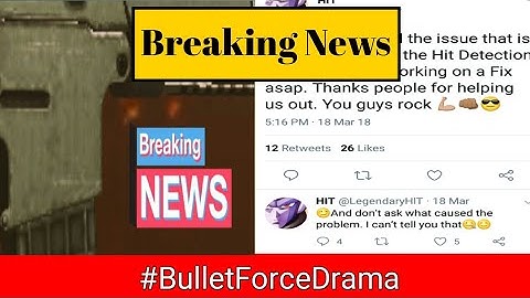 [Bullet Force] New Weapon COMING OUT? Hit Detection Finally Fixed?!