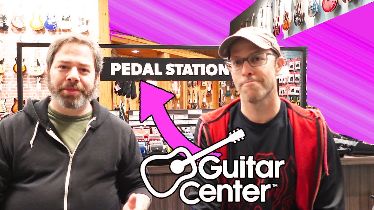 Big Changes at Guitar Center! Introducing "Pedal Island!" 