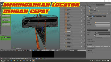 EDIT CHASSIS BUS ETS2 MENGGUNAKAN BLENDER2SCS(Part 2)"MEMINDAHKAN LOCATOR"