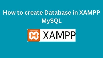 MySQL Tutorial for Beginners | How to create database and add table in XAMPP using MYSQL || Bangla