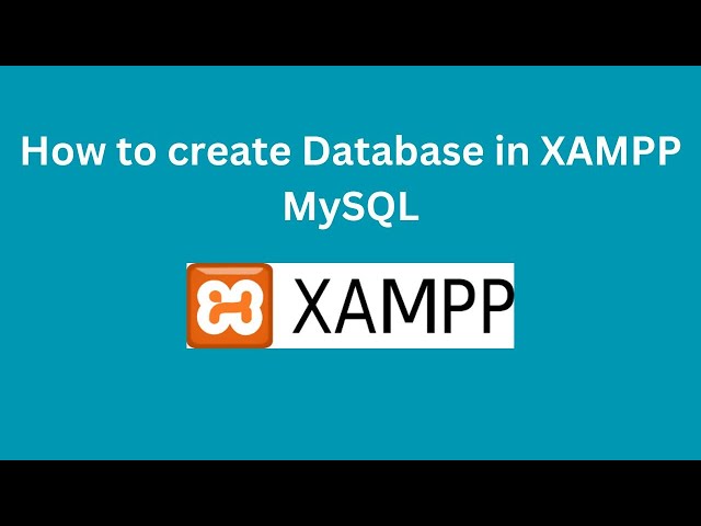MySQL Tutorial for Beginners | How to create database and add table in XAMPP using MYSQL || Bangla class=