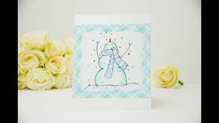 Unity Quick Tip: Easy Copic Coloring + Plaid Frame