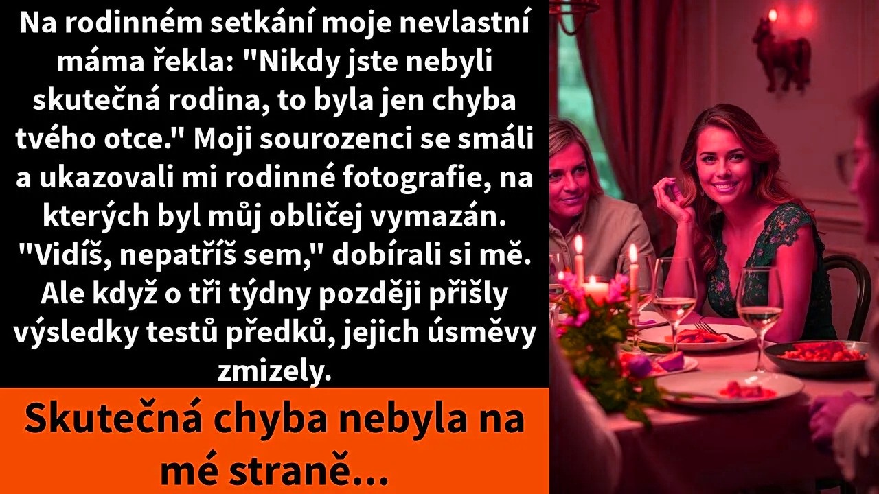Stála jsem u zrcadla a připravovala se na rodinnou večeři, když mi na telefon přišla zpráva od tchyně: "Musíme si promluvit. Jen ty a já." O dvě hodiny později jsem seděla v její pracovně a ona na...