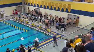 2026 IHSA Boys Swimming Sectional at Lyons (4k60fps)