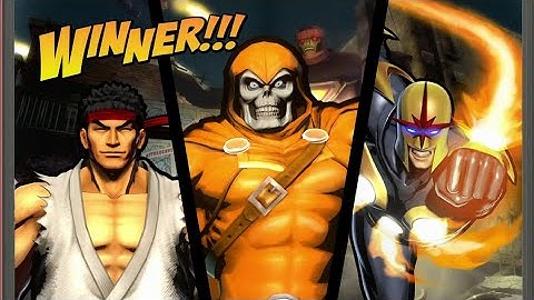 Ultimate MvC3 Taskmaster / Ryu / Nova - Arcade Mode + Taskmaster Ending! PS4 PRO  - HD