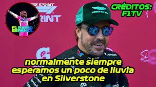NO SURPRISES Fernando Alonso post-Sprint qualifying interview after finishing P21!