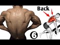 “6 Best Back Workouts for a Bigger, Stronger Back 💪”