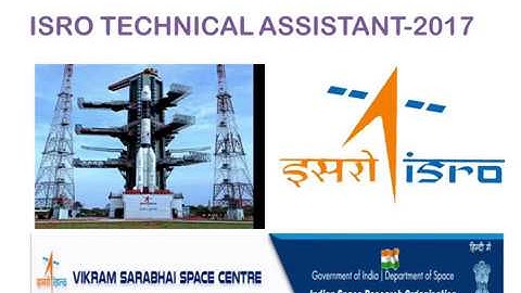 ISRO TECHNICAL ASSISTANT VSSC 2017 Part 03