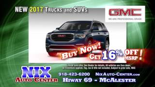 Nix Auto Center in McAlester, OK - TV Commercial for April 2017 http://www.nixauto-center.com