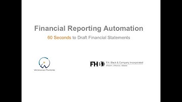 Draft financial statements in 60 seconds with CaseWare